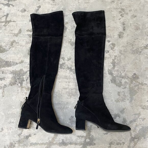 Tory Burch over the knee boots suede, size 8.5 - Picture 1 of 5